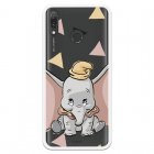 Funda Oficial Disney Dumbo Silueta Transparente Para Huawei Y9 2019