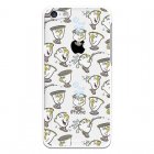 Funda Oficial Disney Chip Potts Siluetas Transparente Para iPhone 5c