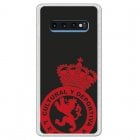 Funda Oficial Cultural Y Deportiva Leonesa Escudo Monocromo Para Samsung Galaxy S10 Plus