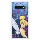 Funda Oficial Disney Campanilla Flores Transparente Para Samsung Galaxy S10 Plus - Peter Pan