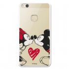 Funda Para Huawei P10 Lite Oficial De Disney Mickey Y Minnie Beso - Clásicos Disney