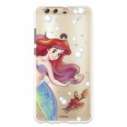 Funda Oficial Disney Sirenita Y Sebastián Transparente Para Huawei P10 Plus - La Sirenita