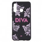 Funda Diva Silicona Negra Para Huawei P30 Lite  - Oficial De La Vecina Rubia