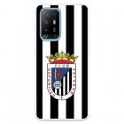 Funda Para Oppo A94 5g Del Badajoz Escudo Blanquinegro - Licencia Oficial Club Deportivo Badajoz