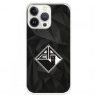 Funda Para Iphone 13 Pro Del Académica De Coimbra Escudo Fondo Negro  - Licencia Oficial Académica De Coimbra