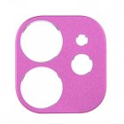 Protector de Cámara Metalizado Violeta para IPhone 12 Mini
