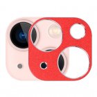 Protector de Cámara Metalizado Rojo para IPhone 13 Mini