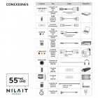 Nilait Prisma 55UA5001S 55" LED UltraHD 4K Smart TV