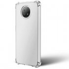 OcioDual Bumper Funda Protectora Esquinas Reforzadas Transparente para Xiaomi Redmi Note 9T