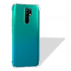 OcioDual Bumper Funda Esquinas Reforzadas Transparente para Xiaomi Redmi 9