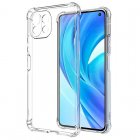 OcioDual Funda Bumper Esquinas Reforzadas Transparente para Xiaomi Mi 11 Lite 5G NE
