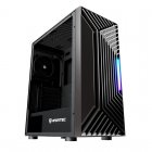 Nfortec Nervia Black ARGB Vidro Temperado USB 3.0 Preta