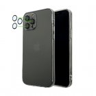 Icoveri Funda Silicona con Protector de Cámara Transparente Compatible con Magsafe para iPhone 12 Pro