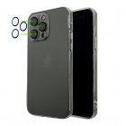 Icoveri Funda Silicona con Protector de Cámara Transparente Compatible con Magsafe para IPhone 13 Pro Max