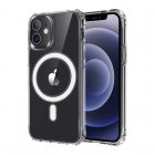 Funda Magnética Híbrida Antigolpes Transparente Compatible con Magsafe para iPhone 12/12 Pro