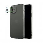 Icoveri Funda Silicona con Protector de Cámara Transparente Compatible con Magsafe para iPhone 12