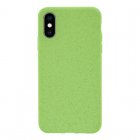 4-OK  Funda Ecológica Biodegradable Verde para IPhone X/XS