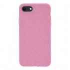 4-OK Funda Ecológica Biodegradable Rosa para iPhone 7/8/SE 2020