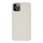 4-OK Funda Ecológica Biodegradable Blanca para IPhone 11 Pro Max