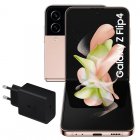 Samsung Galaxy Z Flip4 8/512GB Rosa + Cargador de Pared 25W