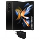 Samsung Galaxy Z Fold4 12/512GB Negro Libre + Cargador de Pared 25W