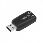 LogiLink Adaptador USB 2.0 para Áudio 5.1 Auscultadores/Microfone Jack 3.5mm