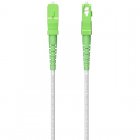 Aisens A152-0616 Latiguillo Fibra Óptica SC/APC a SC/APC Monomodo G657A2 80m Blanco