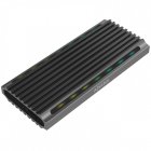 Aisens ASM2-RGB011GR Caja Externa para Disco Duro SSD M.2 SATA/NVMe USB-C