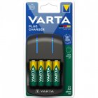 Varta Cargador de Pilas AA/AAA + 4 Pilas AA 2100ma