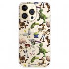 Funda Para IPhone 14 Pro Oficial Disney Muñecos Toy Story Siluetas