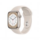 Apple Watch Series 8 GPS 41mm Caja de Aluminio con Correa Deportiva Blanco Estrella