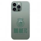 Funda Para Iphone 14 Pro Max Del Rio Ave Fc Escudo Leather Case Negra  - Licencia Oficial Rio Ave Fc