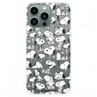 Funda para iPhone 14 Pro Max Oficial Peanuts Snoopy Siluetas