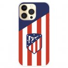 Funda para iPhone 14 Pro Atlético de Madrid Escudo Fondo Atletico Licencia Oficial