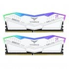 Team Group Delta White RGB DDR5 6000MHz 32GB 2x16GB CL38