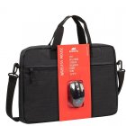 Rivacase Bundle 06 8038 Maletín Negro para Portátil hasta 15.6" + Ratón Inalámbrico
