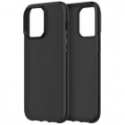 Griffin Survivor Clear Funda Negra para iPhone 14 Pro Max