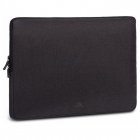 Capa para laptop Rivacase Suzuka 7705 preta até 15,6"
