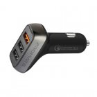 Promate Scud-35 Cargador de Coche 3xUSB QC 3.0 30W 5V 3.4A