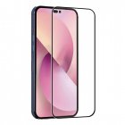 Muvit for Change Protector Cristal Templado Marco Negro Antibacteriano para Apple iPhone 14 Pro Max