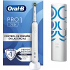Oral-B Pro 1 750 Cepillo de Dientes Eléctrico + Estuche de Viaje
