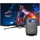 ASUS ROG Swift OLED PG48UQ 47.5" OLED UltraHD 4K + ASUS ZenBeam Latte L1 Proyector LED Portátil