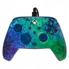 PDP Rematch Glitch Green Comando com Cabo para Xbox X/S/One/PC
