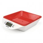 Basic Home Báscula de Cocina Digital hasta 5Kg Roja