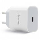 Aisens A110-0537 Cargador de Pared USB-C 20W Blanco