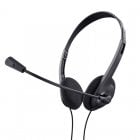 Trust Chat Headset com Microfone Preto