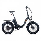 Helliot Bikes RSMoscu  Bicicleta Eléctrica Plegable de Aluminio 20" 250W Negra