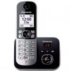 Panasonic KX-TG6861SPB Teléfono Inalámbrico Negro