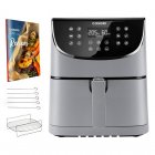 Cosori Premium Chef Edition Freidora de Aire Sin Aceite 5.5L 1700W Gris