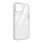 Avizar Funda Magsafe con Círculo Magnético Transparente para iPhone 12 Pro Max